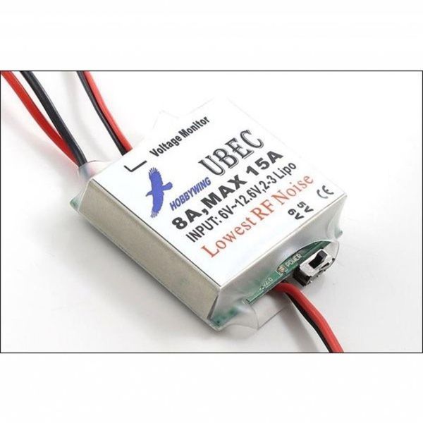 Hobbywing 86010030 UBEC, 8 Amper, 2-3S LiPo