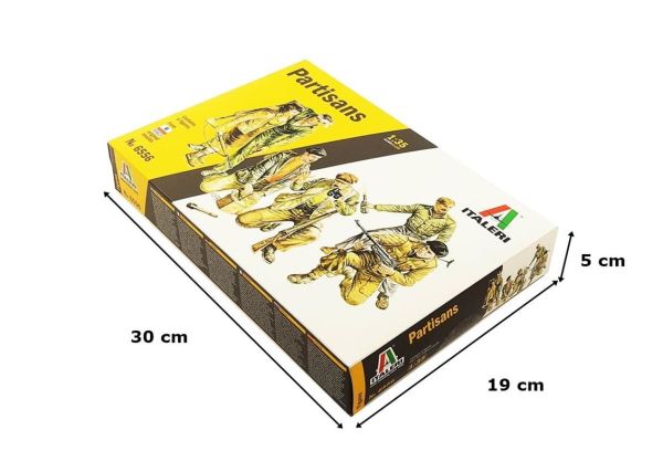 Italeri 6556S 1/35 Ölçek, Direnişçi Figürleri, Plastik Model kiti