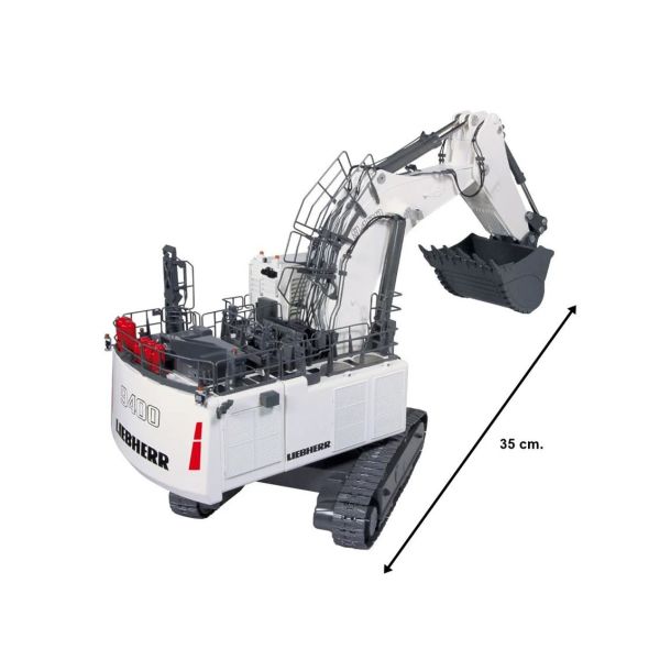 NZG BL860100 1/50 Ölçek, LIEBHERR R9400 Maden Ekskavatörü, Sergilemeye Hazır Metal Model