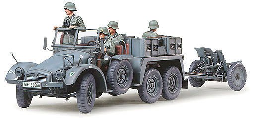 1/35 Krupp Towing Truck w/37mm Pak