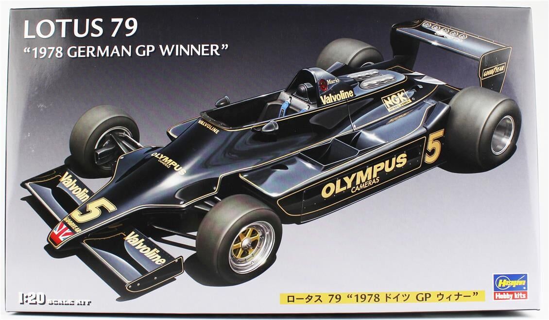 Hasegawa FG03 23203 1/20 Ölçek, Lotus 79 (1978 German GP Winner) Yarış Aracı Plastik Model Kiti