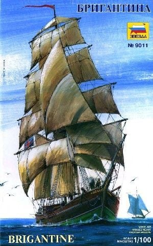 1/100 English Brigantine