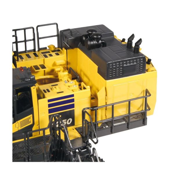 NZG BK999200 1/50 Ölçek, KOMATSU PC1250 Ekscavatör,(Quick Coupler) Sergilemeye Hazır Metal Model