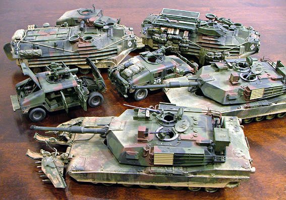 1/35 M1A2 Abrams OIF