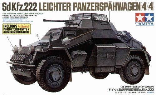 1/35 Sd.Kfz.222 w/Photo Etched Parts