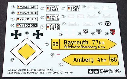 1/35 Leopard 2 A6 Main Battle Tank