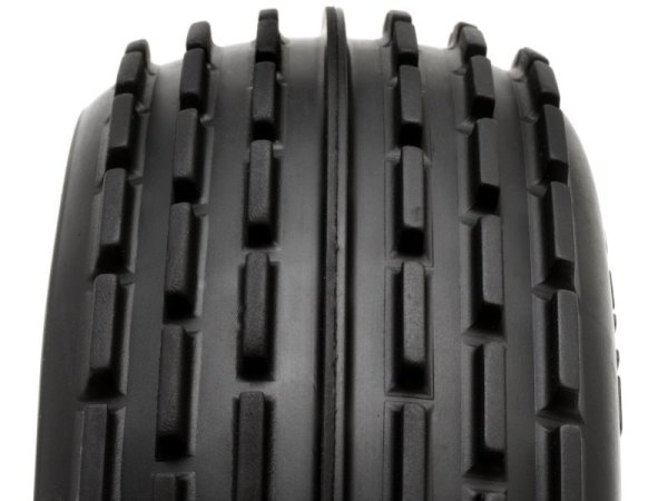 DIRT BUSTER RIB FRONT TIRE M COMPOUND on BLACK WHEEL (HPİ orjinal lastik jant)