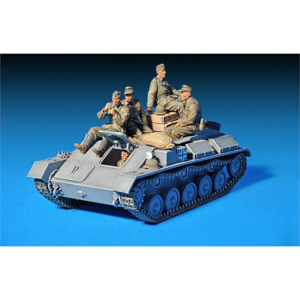 MiniArt Alman Topçu Traktörü T-70(r) & 7,62cm Top FK288(r)