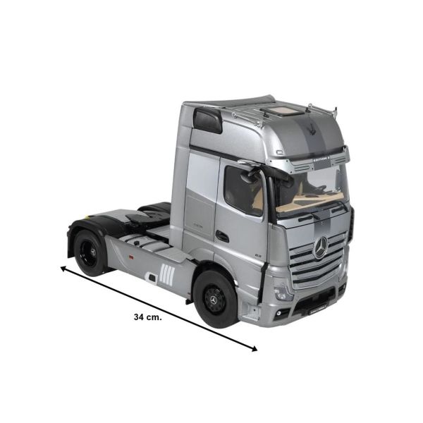 NZG LM10770055 1/18 Ölçek, Mercedes-Benz ACTROS Giga (Edition 3), Sergilemeye Hazır Metal Çekici Modeli