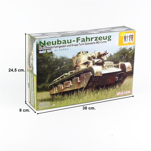 Dragon 6968 1/35 Ölçek, Fahrzeug Nr.2 Tankı Plastik Model Kiti