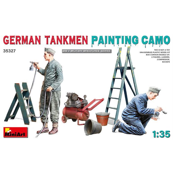 MiniArt Alman Tankçılar Painting Camo