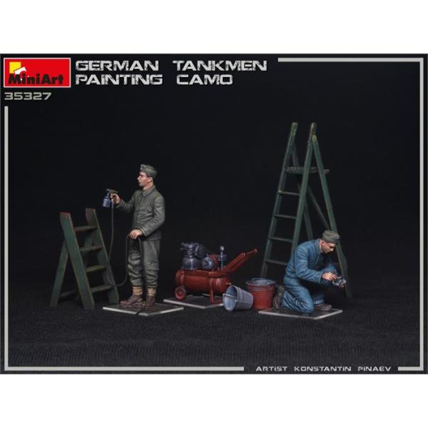 MiniArt Alman Tankçılar Painting Camo