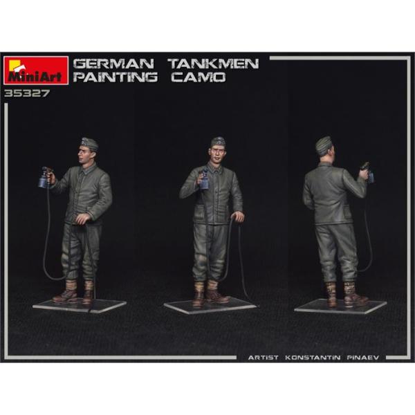 MiniArt Alman Tankçılar Painting Camo