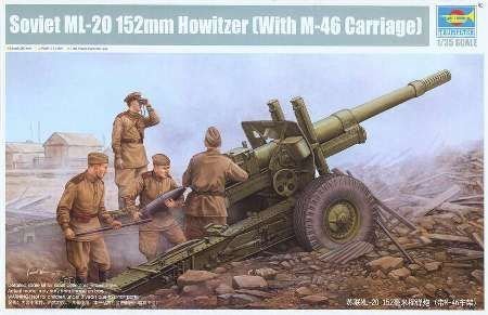 1/35 Soviet ML-20 152mm Howitzer w/M-46 Carriage