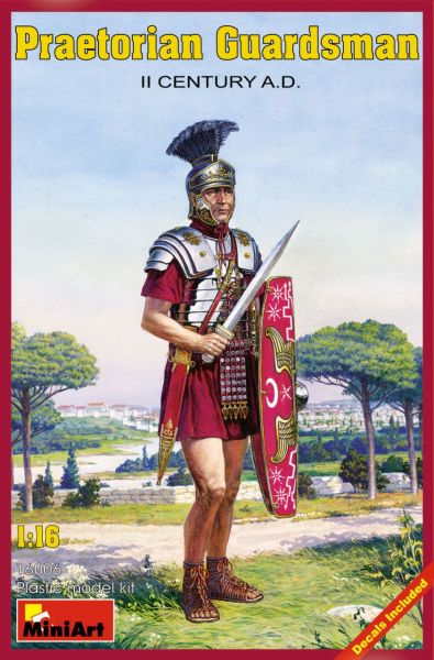 1/16 Praetorian Guardsman. II century A.D.