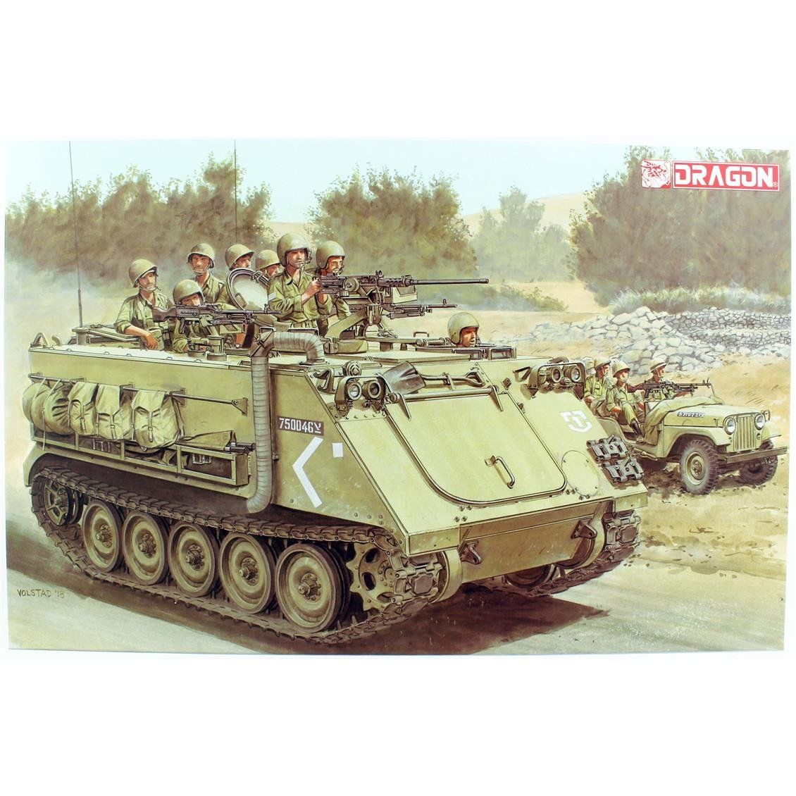 Dragon 3608 1/35 Ölçek, IDF M113 APC (Yom Kıppur War 1973), Personel Taşıyıcı Plastik Model Kiti