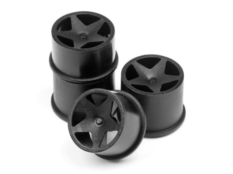 Q32 SUPER STAR WHEEL SET F/R (BLK/18x10/18x14/4pcs)