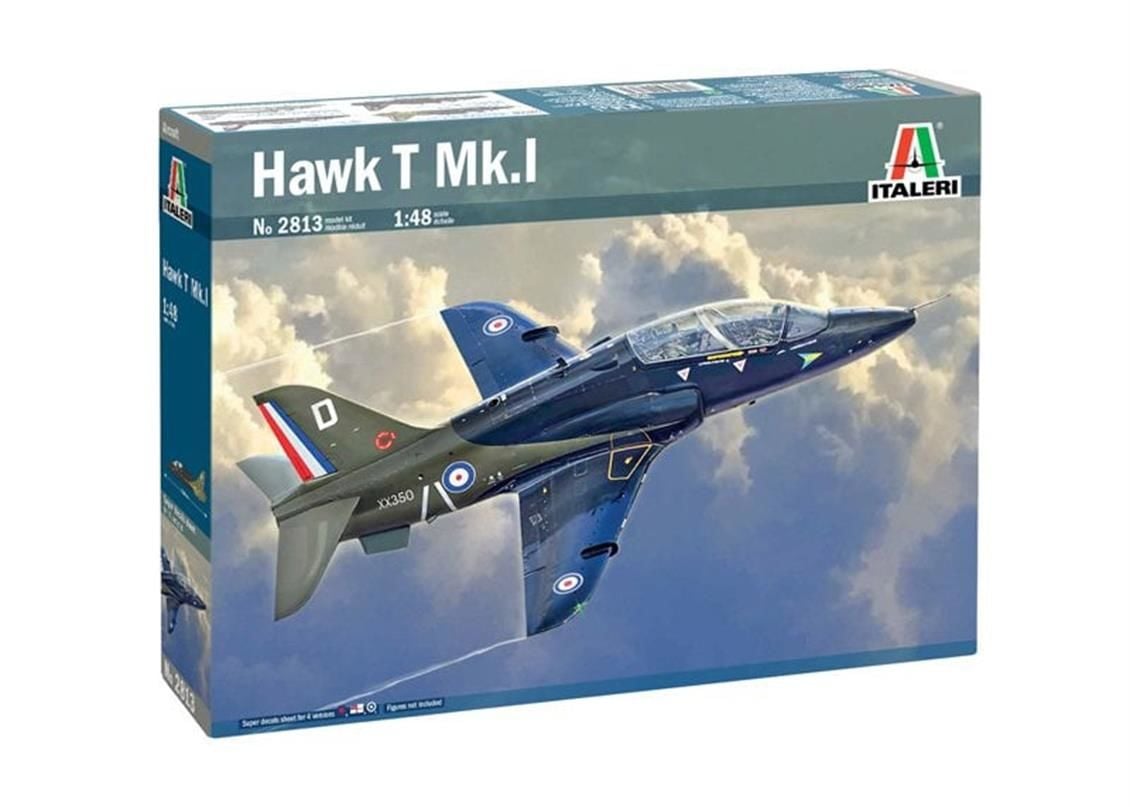 Italeri 2813S 1/48 Ölçek, BaE Hawk T. Mk.1 Savaş Uçağı, Plastik Model kiti