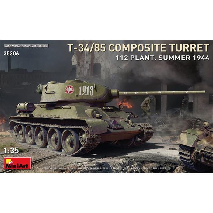 MiniArt T-34-85 Composite Turret 112 Plant Yaz 1944