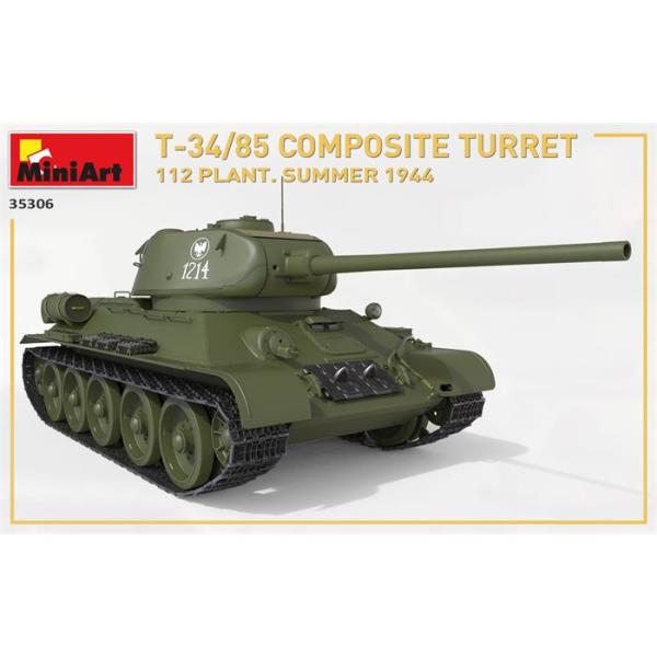 MiniArt T-34-85 Composite Turret 112 Plant Yaz 1944