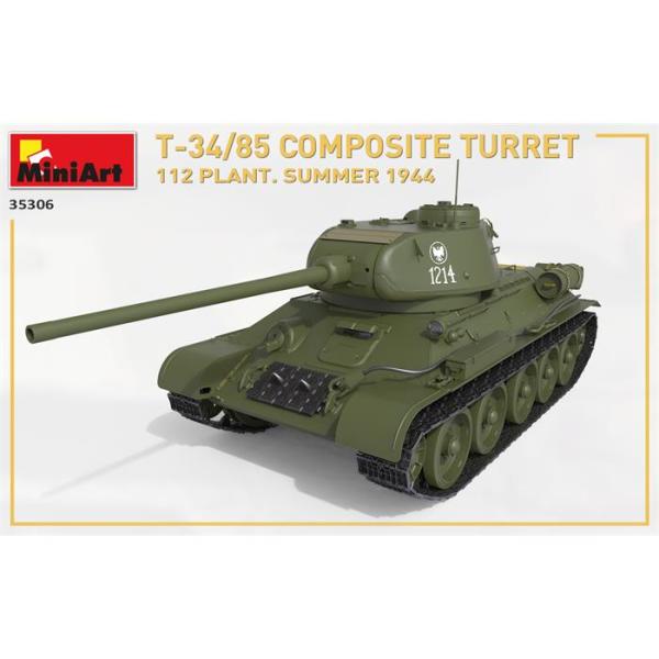 MiniArt T-34-85 Composite Turret 112 Plant Yaz 1944