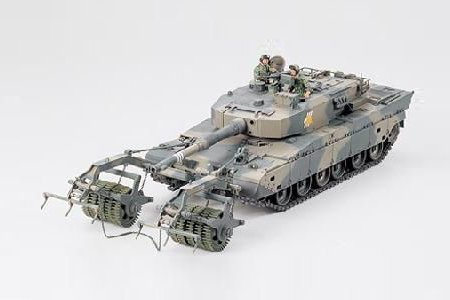 1/35 Type 90 Tank w/Mine Roller