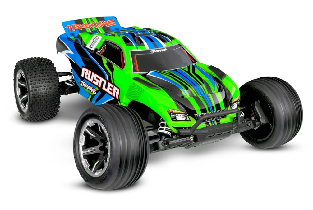 Traxxas Rustler HD 1/10 2WD + USB Şarj Aleti