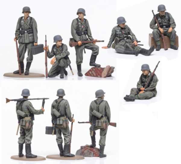 1/48 WWII Wehrmacht Infantry