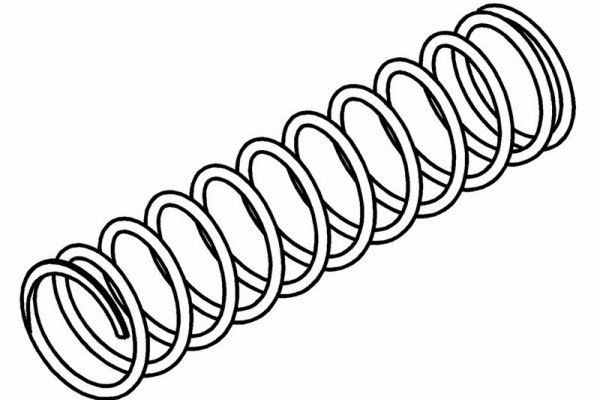 Arka Amortisör Yayı C=11kg/75mm (2.6mm) x2