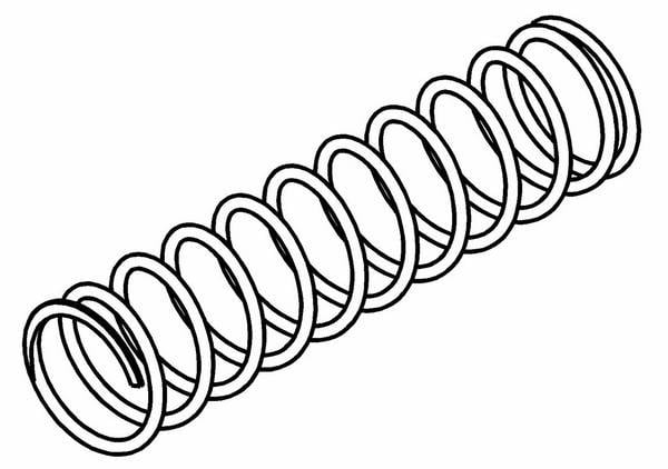 Arka Amortisör Yayı C=18kg/75mm (3mm) x2