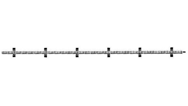 Fleischmann 6412 1/87 Ölçek, Flexıble Tırmanma Rayı-Profı Ray Içın