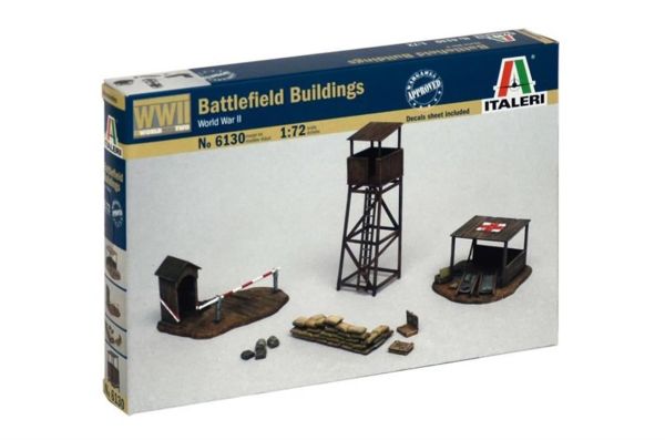 Italeri 6130S 1/72 Ölçek, Savaş Alanı Yapıları, Plastik Model kiti