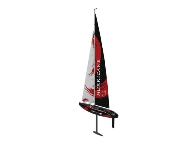 Volantex EXA791-2 Hurricane 100 cm. ABS Gövde, Yelken ve Dümen Servolu,Yarış Tipi RC Yelkenli Model Tekne