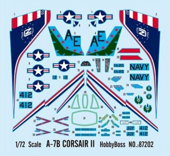 1/72 A-7B Corsair ll