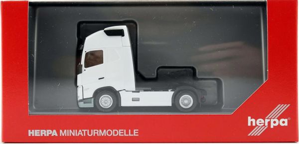 Herpa 313346 1/87 Ölçek, Volvo FH16 GI XL2020 Çekici, Beyaz, Sergilemeye Hazır Model Araç