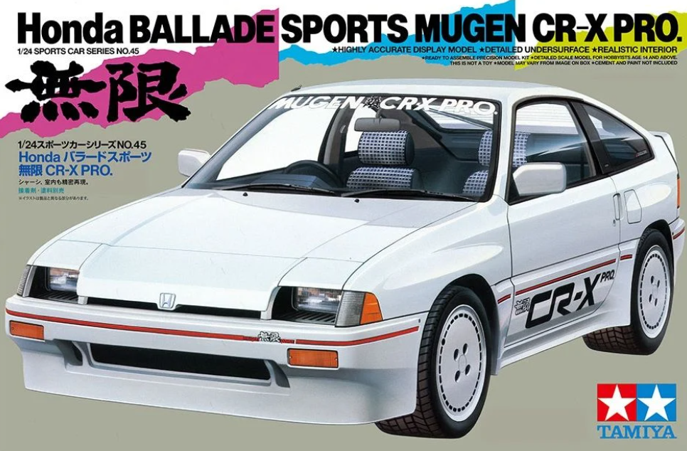 1/24 Honda Muggen CR-X Pro