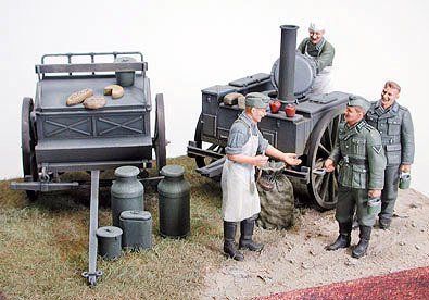 1/35 Ger. Field Kitchen Scenery