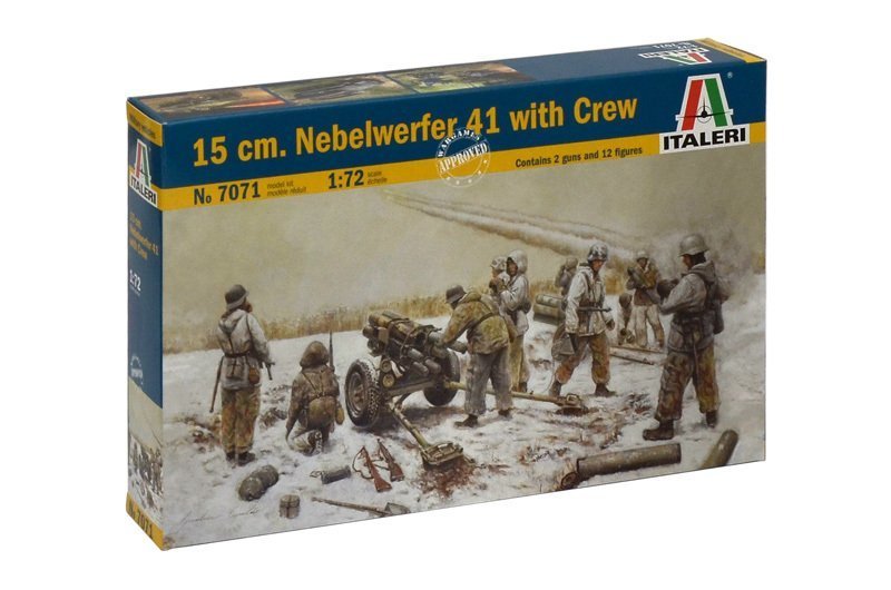 15 cm. Nebelwerfer 41 with Crew