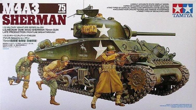 1/35 M4A3 Sherman 75mm Gun Late