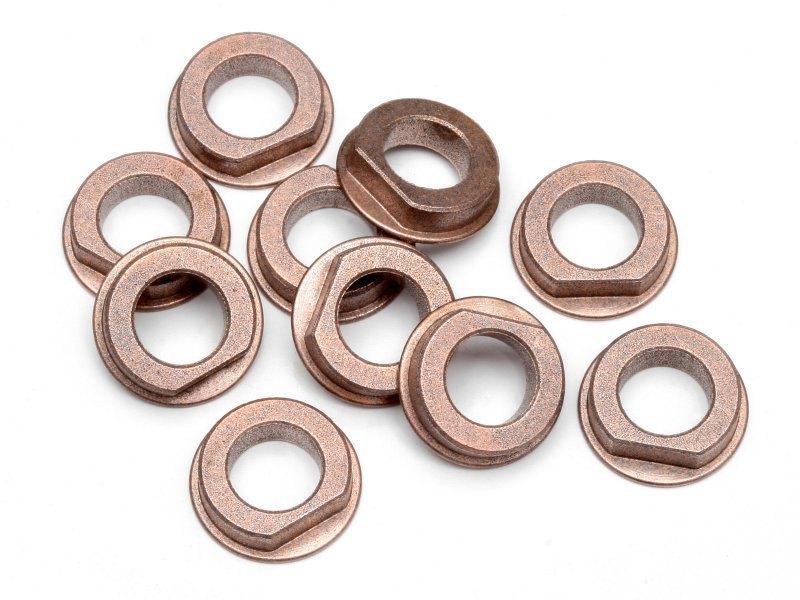 FLANGED METAL BUSHING 6x10x3mm (10pcs) Baja 5 Brake cam