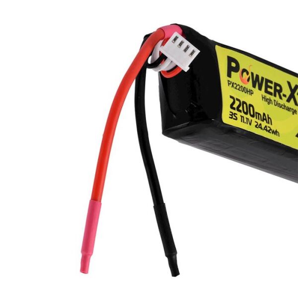 Power-Xtra PX2200HP 11.1V 3S1P 2200mAh 30C Li-Polymer Pil (Soket Yok)