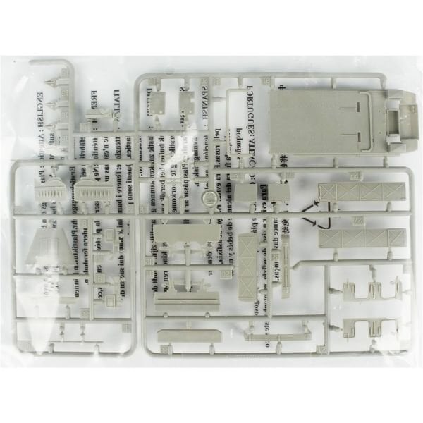 Trumpeter 07275 1/72 Ölçek, Sd.Kfz.9 (18t) Yarı Paletli Araç ve Sd.Ah.116 Dorse, Plastik Model Kiti