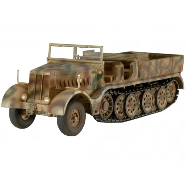 Trumpeter 07275 1/72 Ölçek, Sd.Kfz.9 (18t) Yarı Paletli Araç ve Sd.Ah.116 Dorse, Plastik Model Kiti