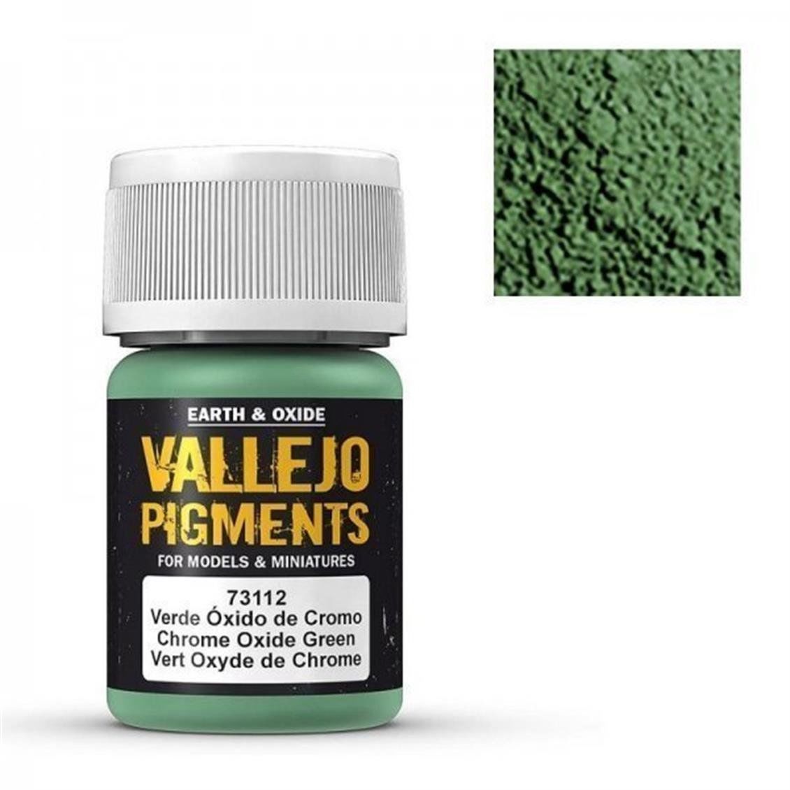 Vallejo 73112 35 ml. Chrome Oxide Green, Model Boyası Pigmenti