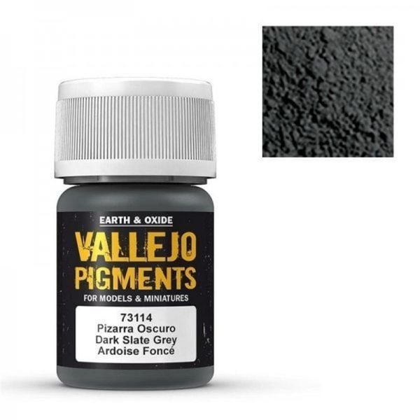 Vallejo 73114 35 ml. Dark Slate Grey, Model Boyası Pigmenti