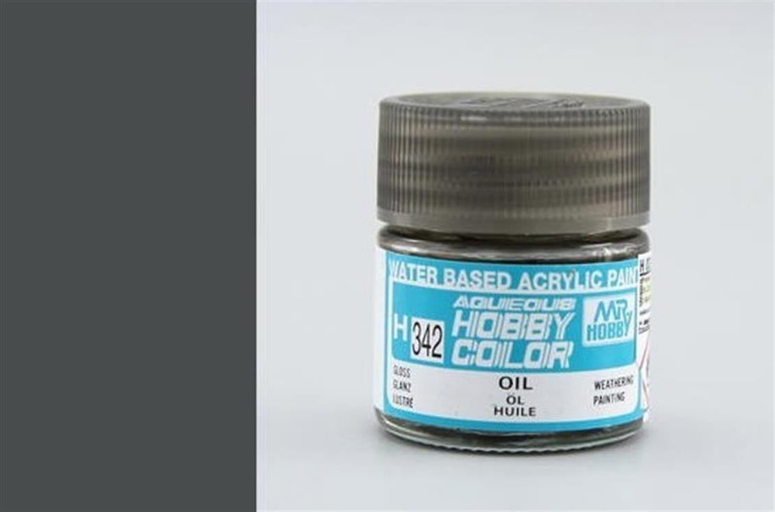 Mr.Hobby H-342 10 ml. Oil, Aqueous Serisi Model Boyası