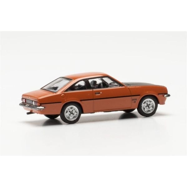 Herpa 024389-008 1/87 Ölçek, Opel Manta B. Siena Kırmızısı, Sergilemeye Hazır Model Araç