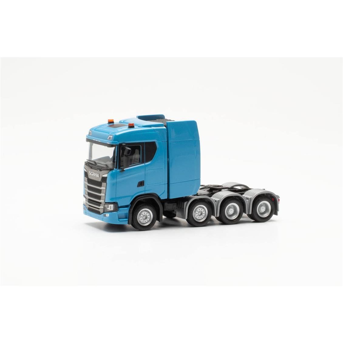 Herpa 315753-002 1/87 Ölçek, Scania CS 20 ND, Ağır Hizmet Çekici, Açık Mavi, Sergilemeye Hazır Model Araç