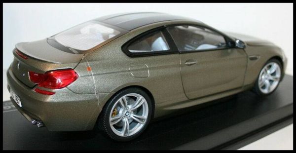 Paragon 97053 1/18 Ölçek, BMW F13M M6 Coupe Frozen Bronze Sergilemeye Hazır Metal Araba Modeli