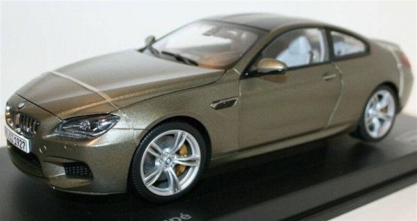 Paragon 97053 1/18 Ölçek, BMW F13M M6 Coupe Frozen Bronze Sergilemeye Hazır Metal Araba Modeli